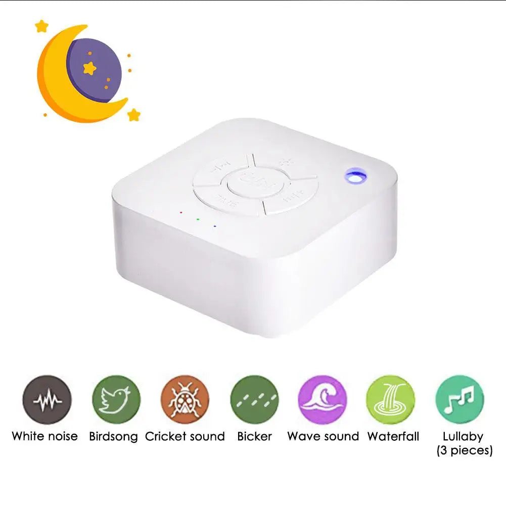 White noise machine for baby, USB rechargeable.